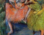 埃德加 德加 : Two Dancers in the Studio